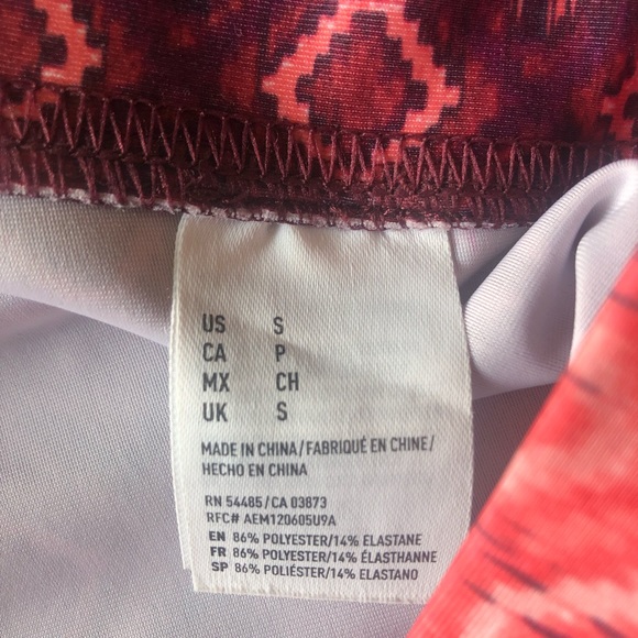 *NWOT* American Eagle Pink Leggings - Picture 4 of 4